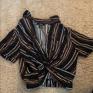 Forever 21 button up blouse